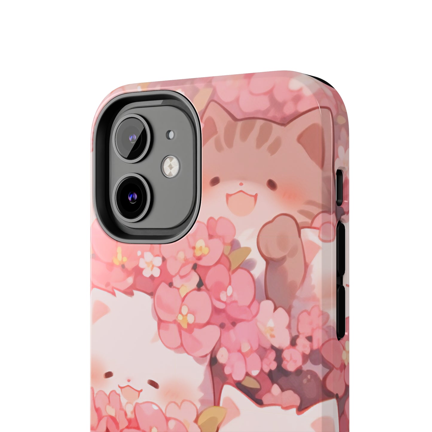 Kittens and Blossoms Phone Case