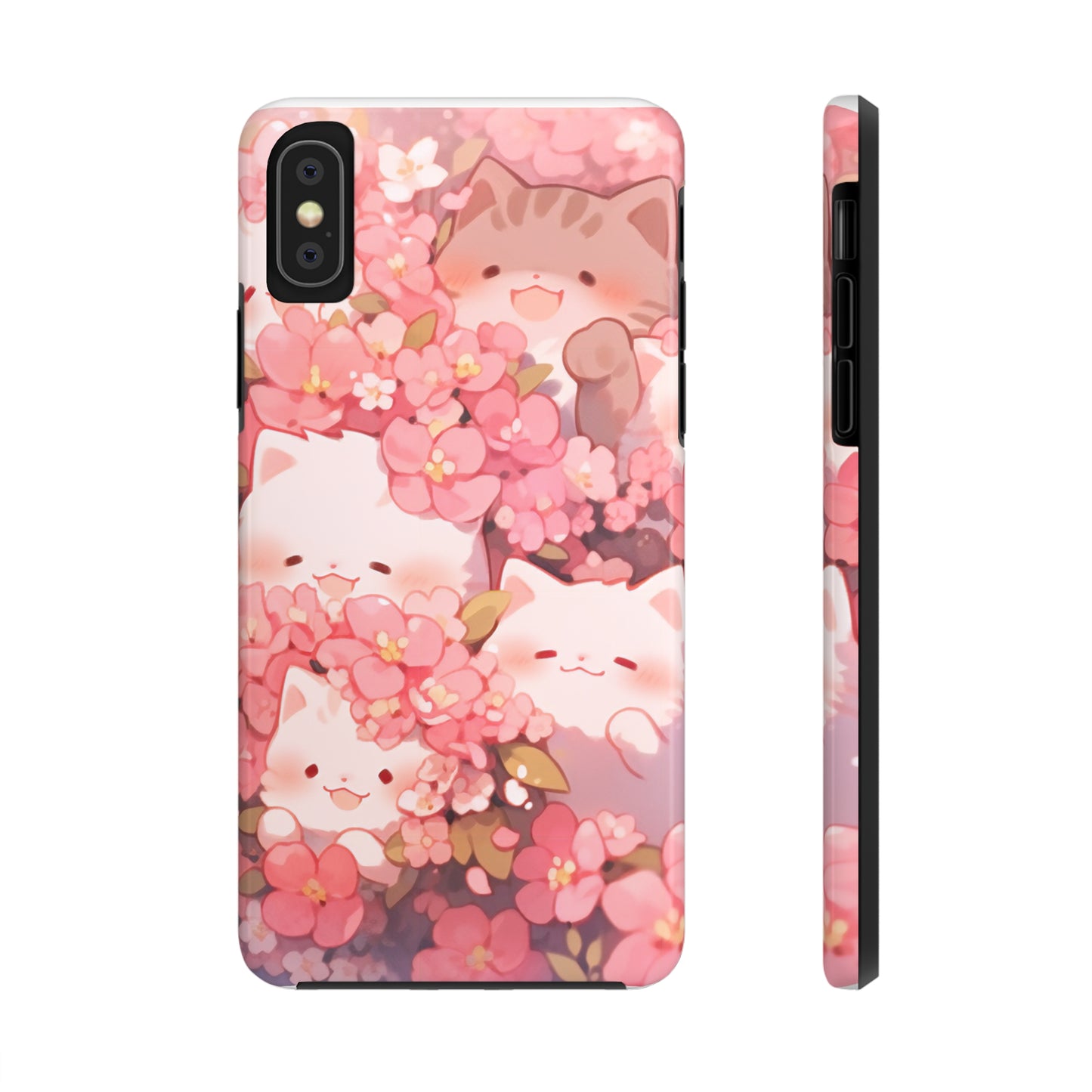 Kittens and Blossoms Phone Case