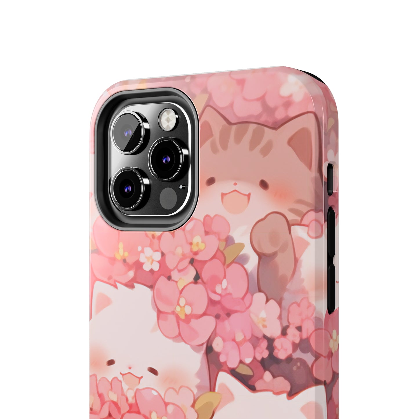 Kittens and Blossoms Phone Case