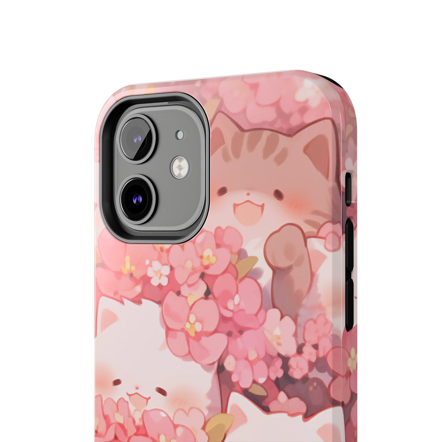 Kittens and Blossoms Phone Case