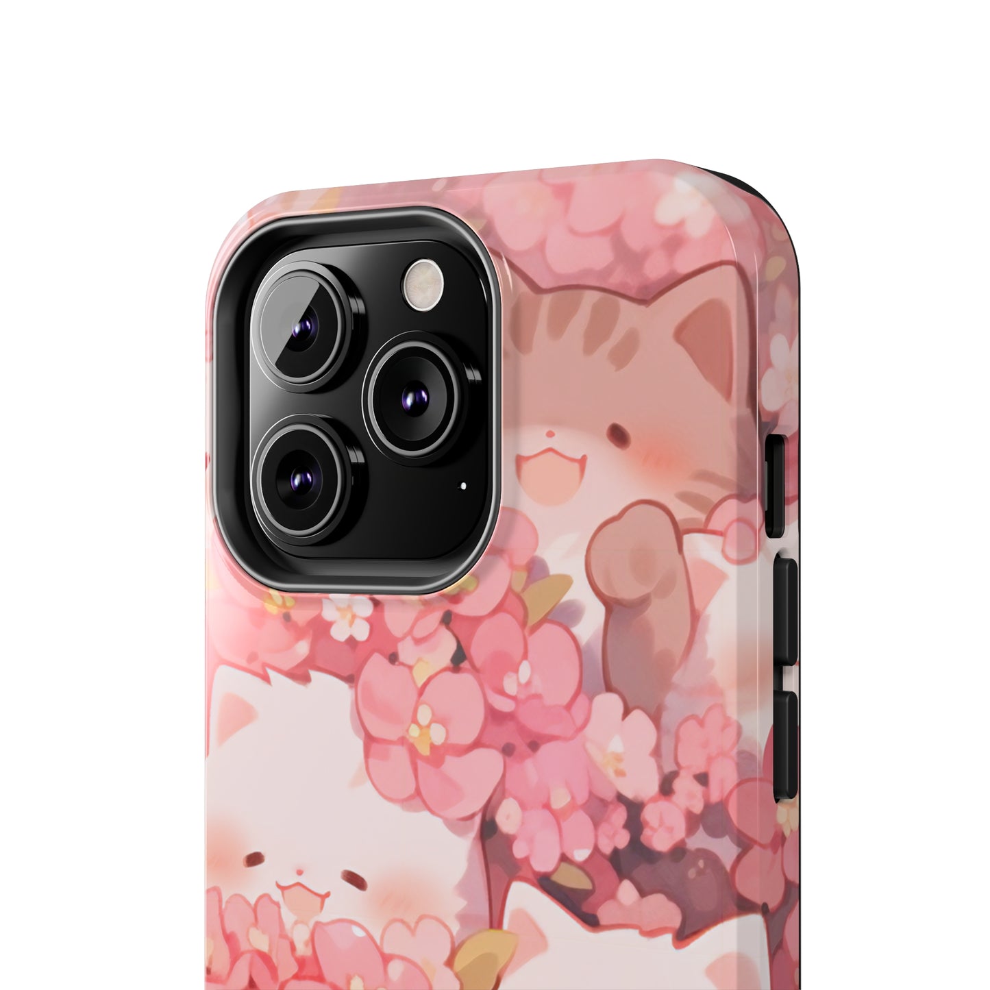 Kittens and Blossoms Phone Case