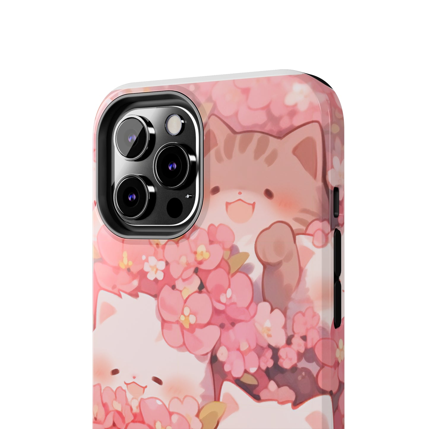 Kittens and Blossoms Phone Case