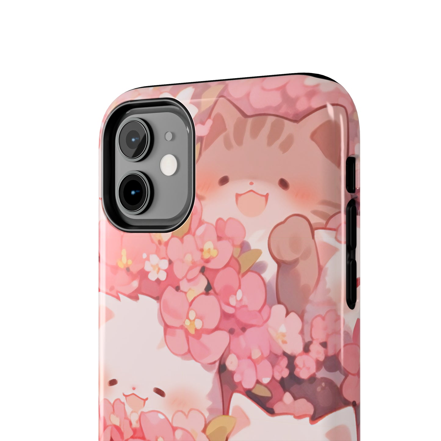 Kittens and Blossoms Phone Case