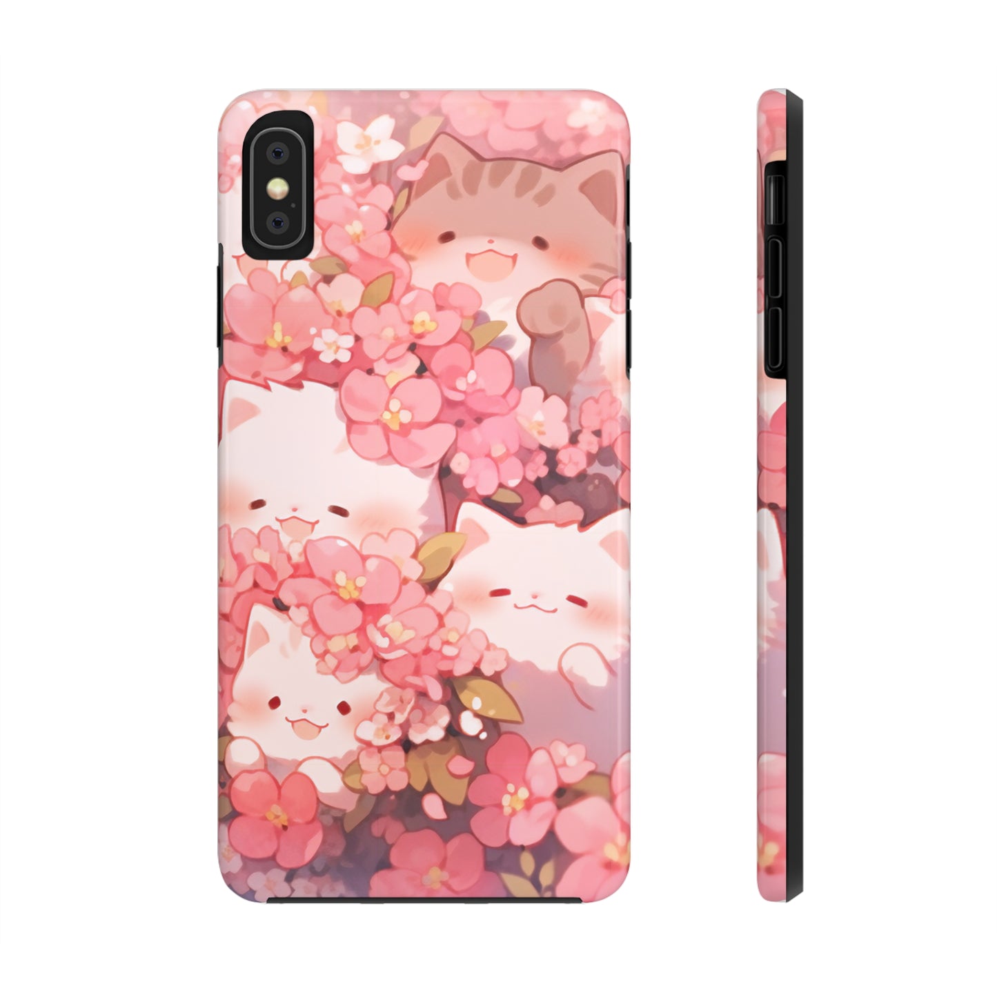 Kittens and Blossoms Phone Case