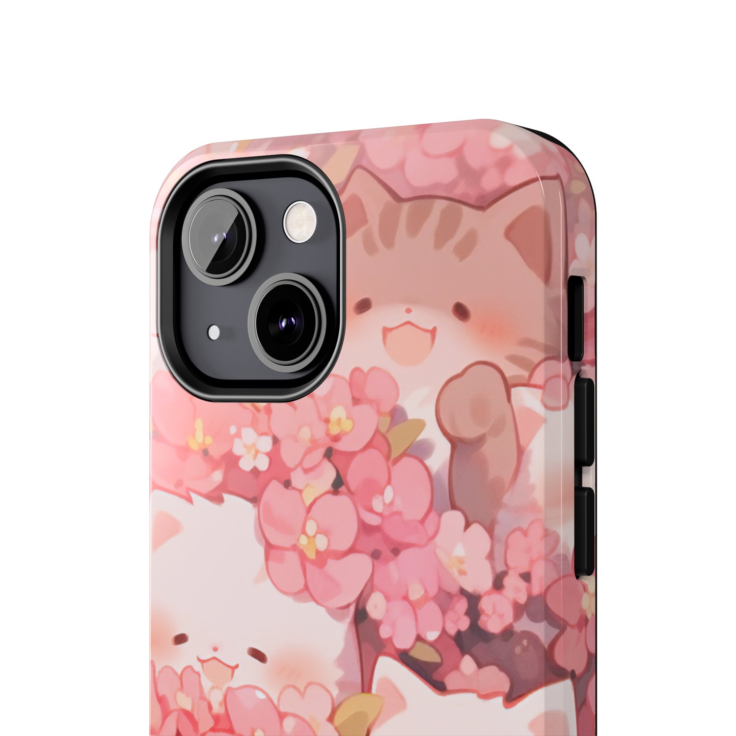 Kittens and Blossoms Phone Case