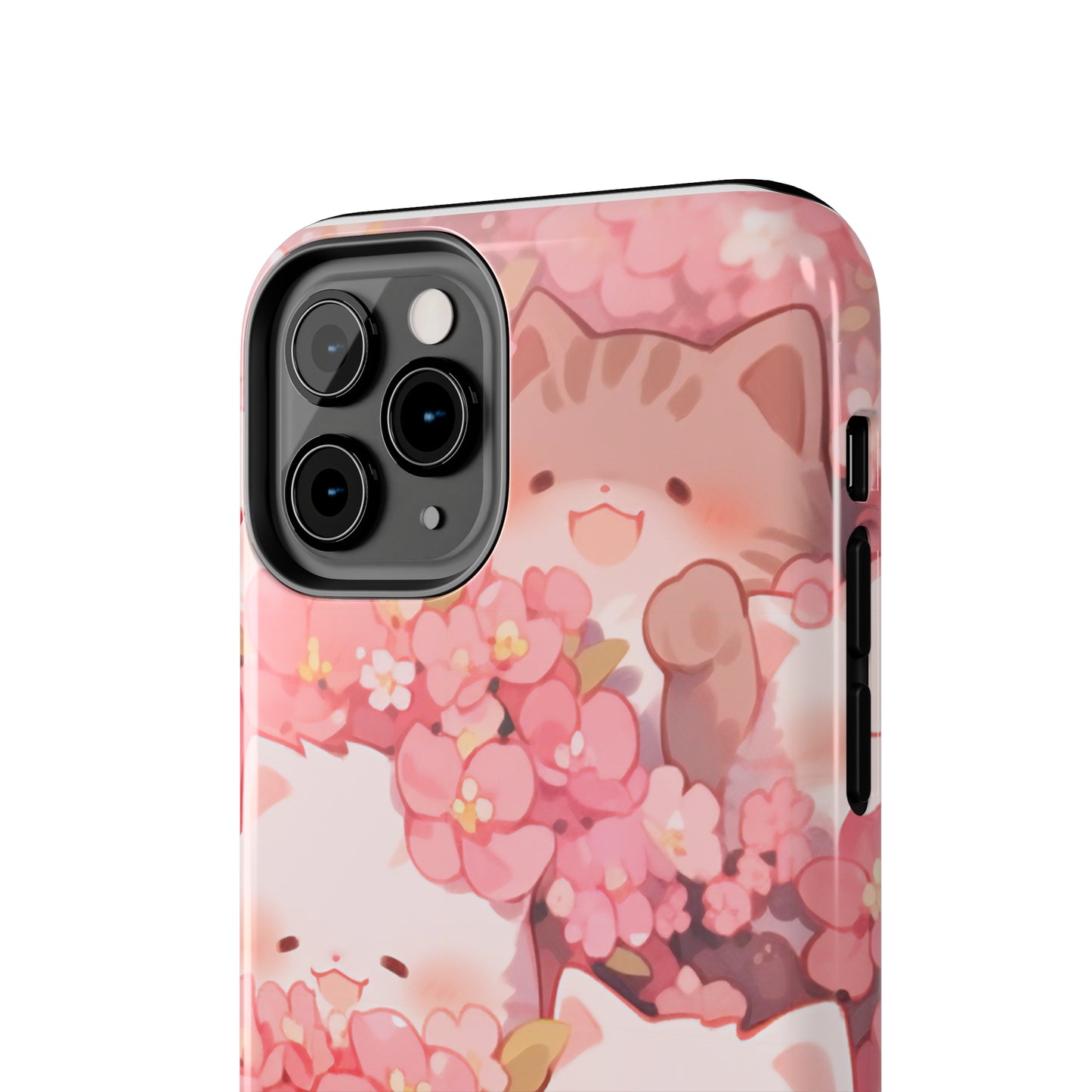 Kittens and Blossoms Phone Case