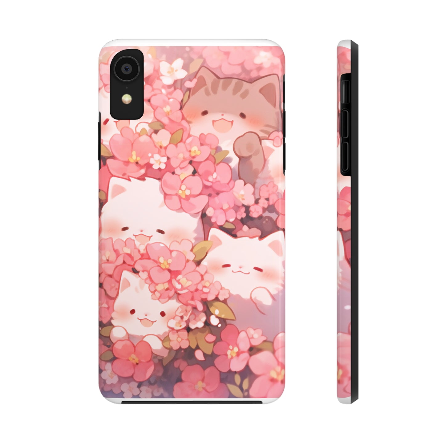 Kittens and Blossoms Phone Case